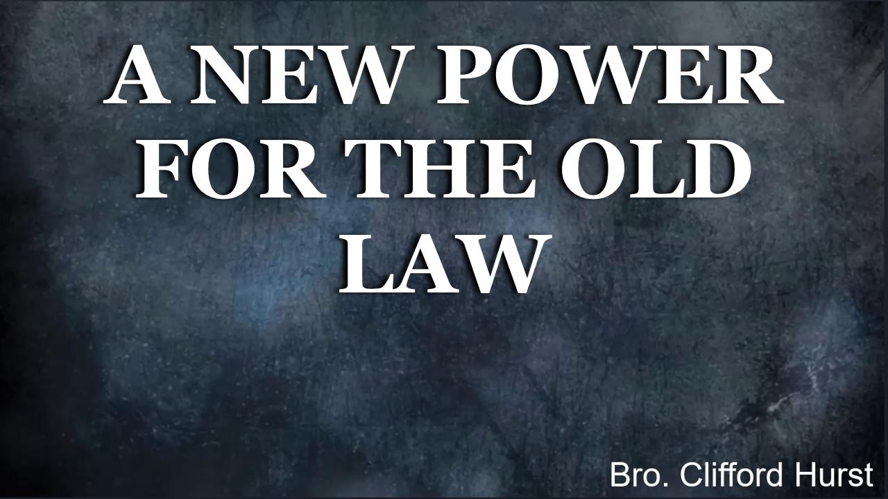 New Power for the Old Law