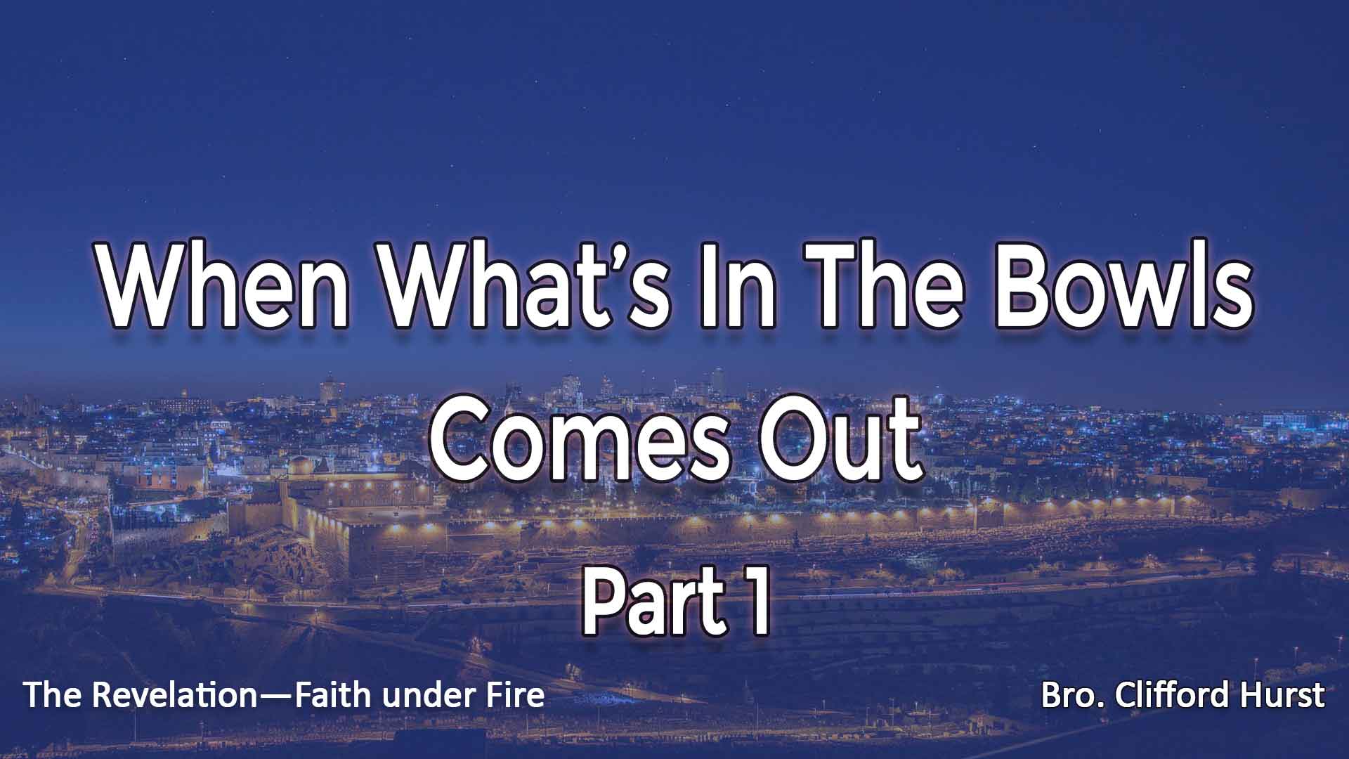 When Whats In The Bowls Comes Out (Part 1)