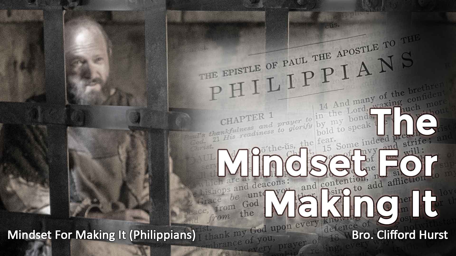 The Mindset For Making It