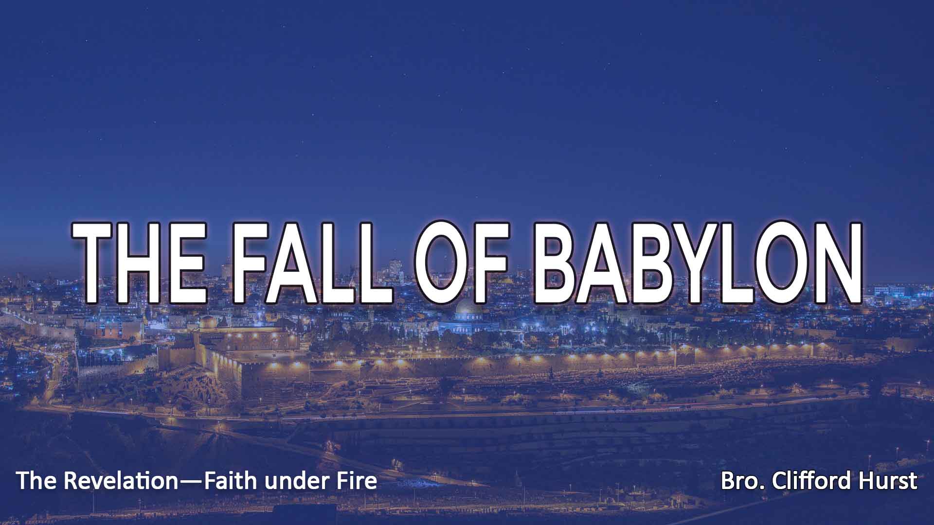 The Fall of Babylon