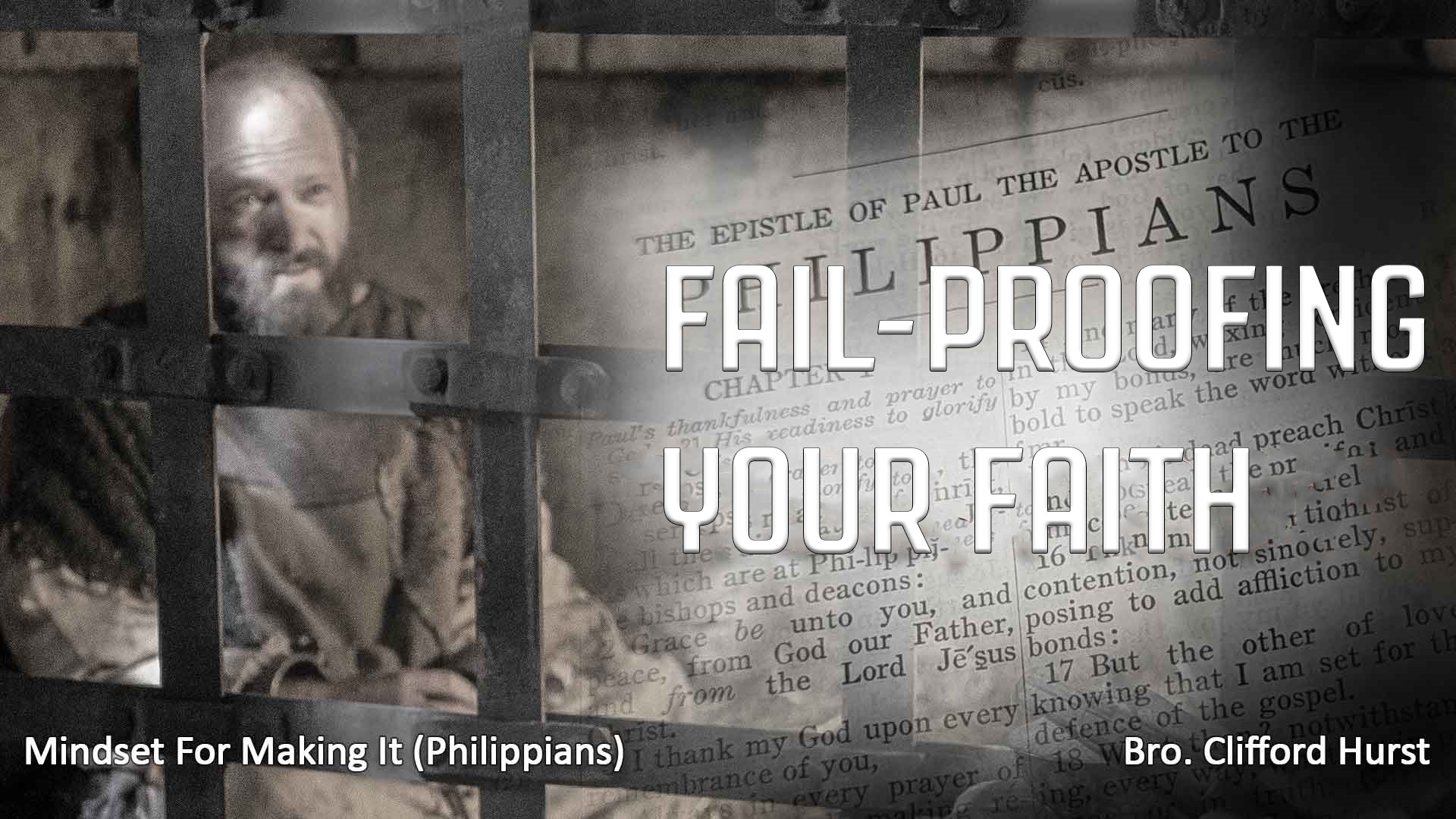 Fail-Proofing your Faith