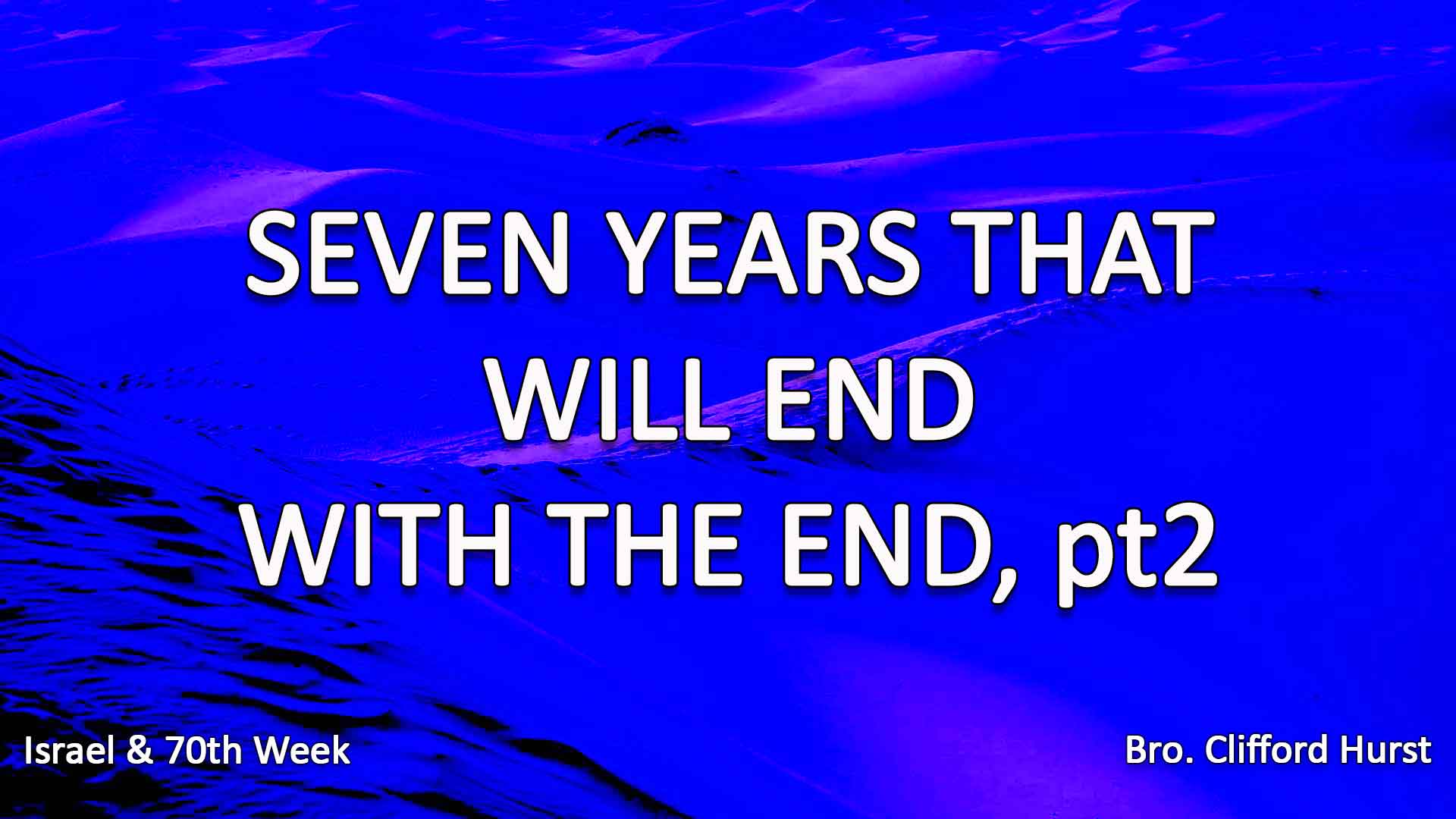 Seven Years That Will End With The End pt. 2