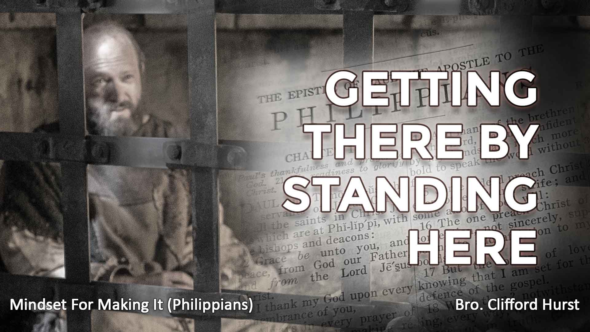 Getting There By Standing Here