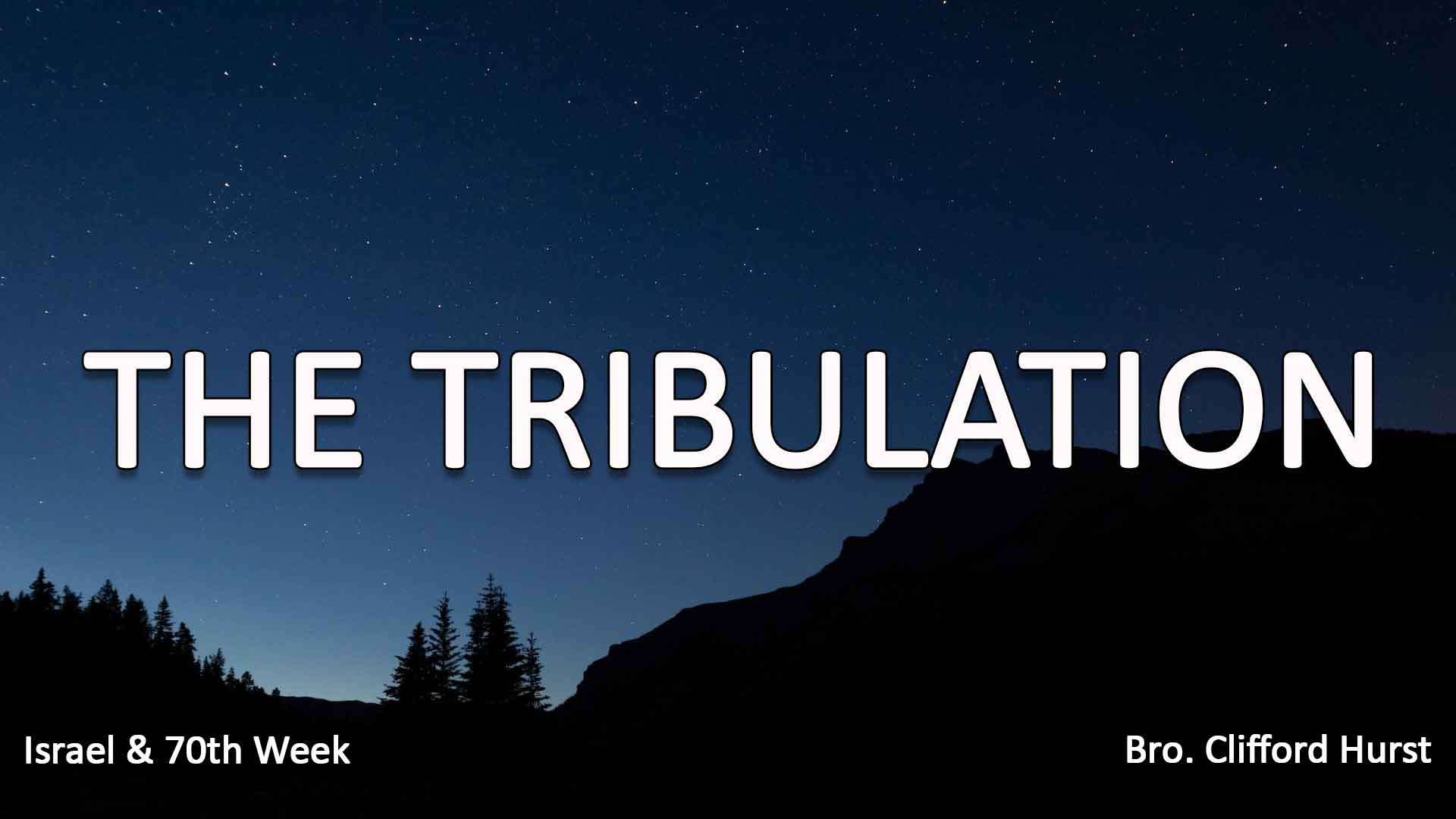 The Tribulation