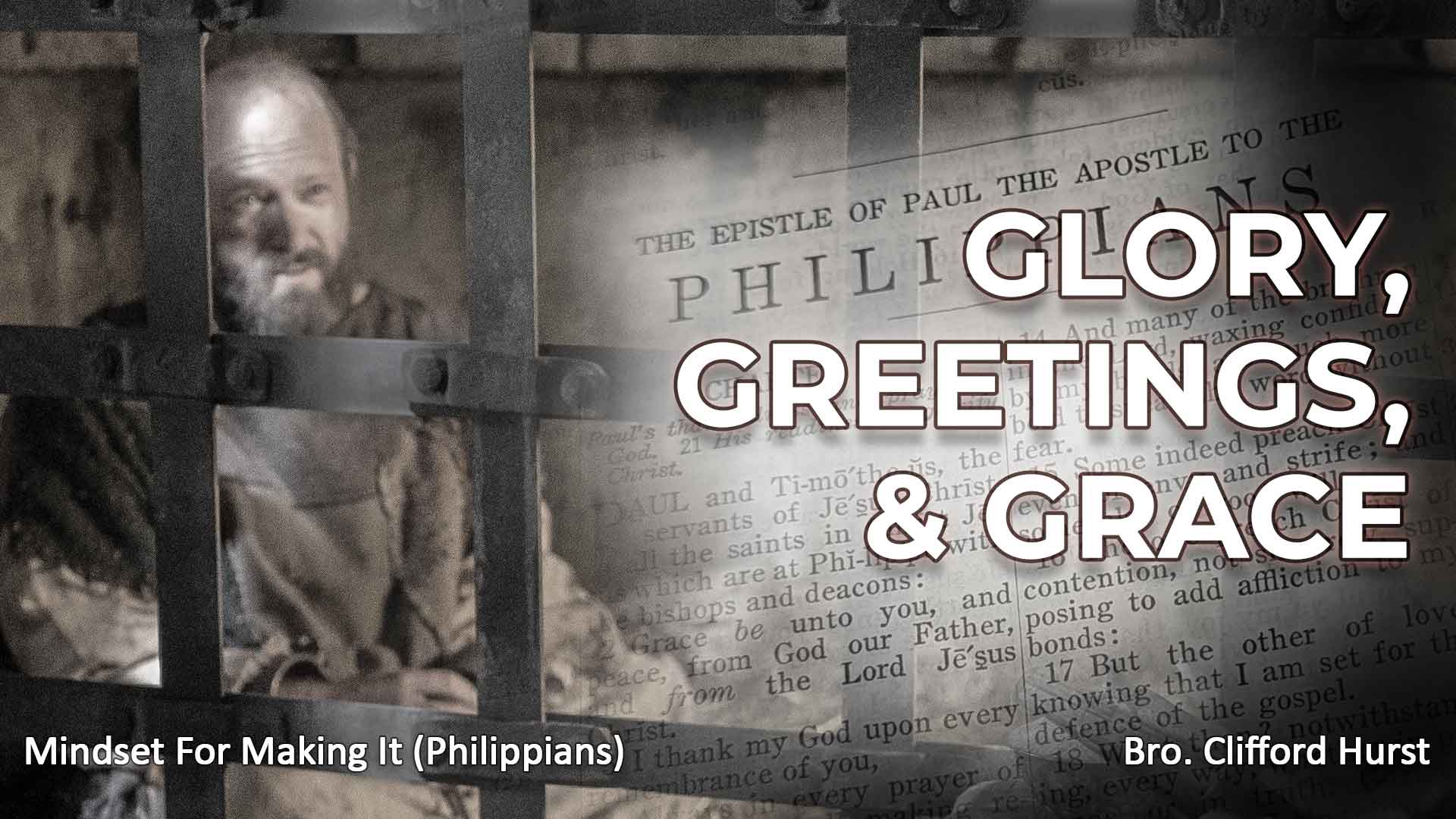 Glory, Greetings, And Grace