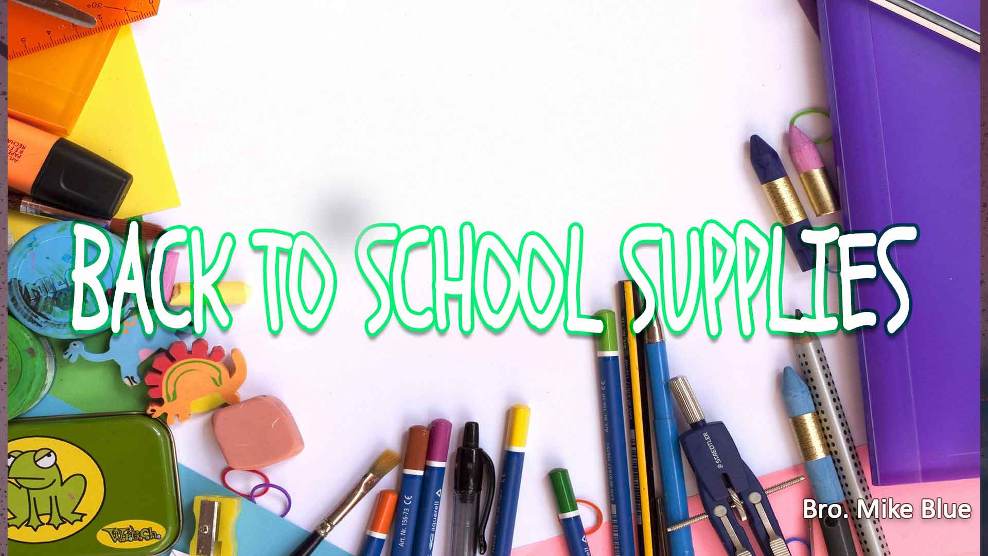 Back To School Supplies