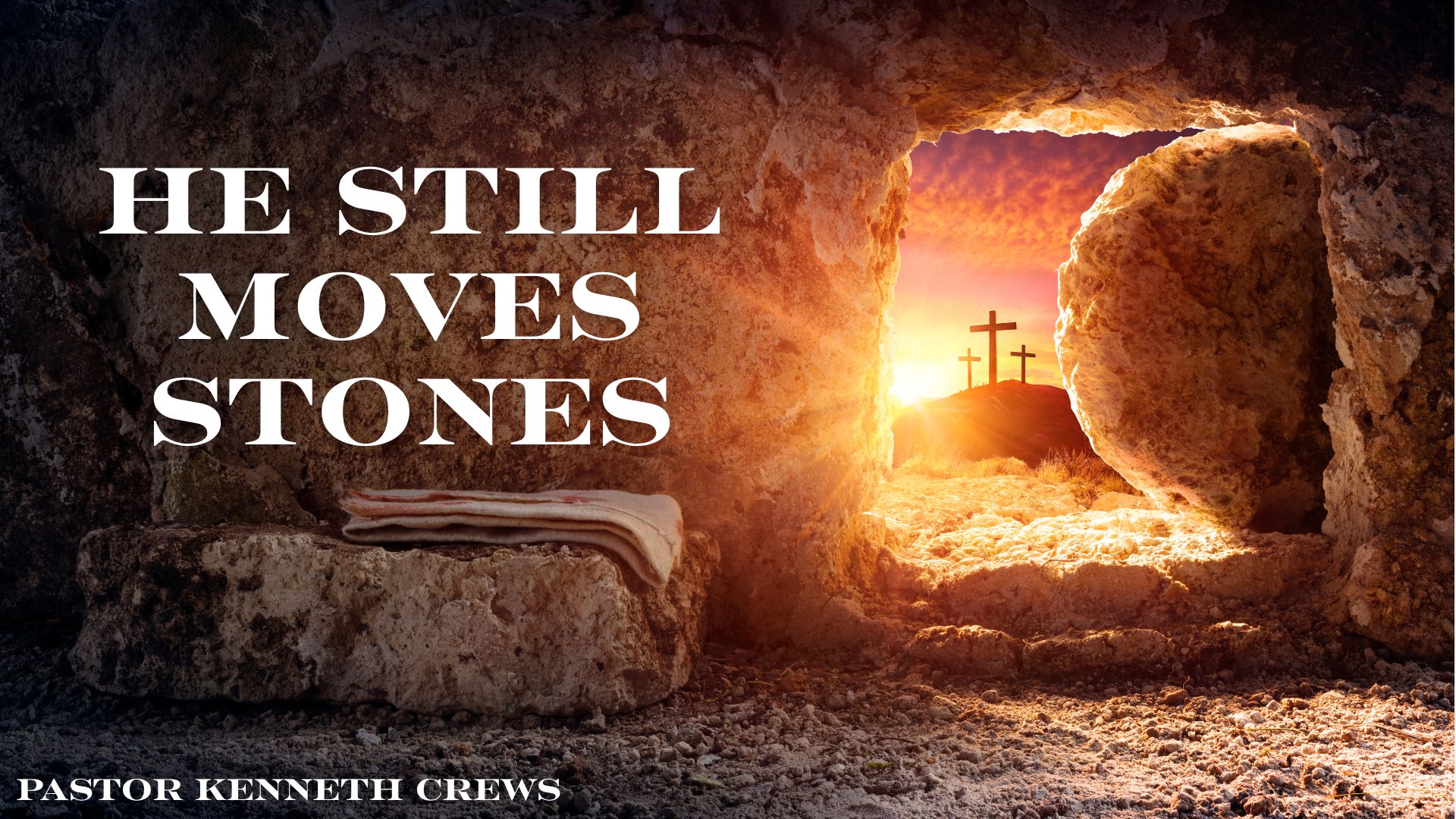 He Still Moves Stones