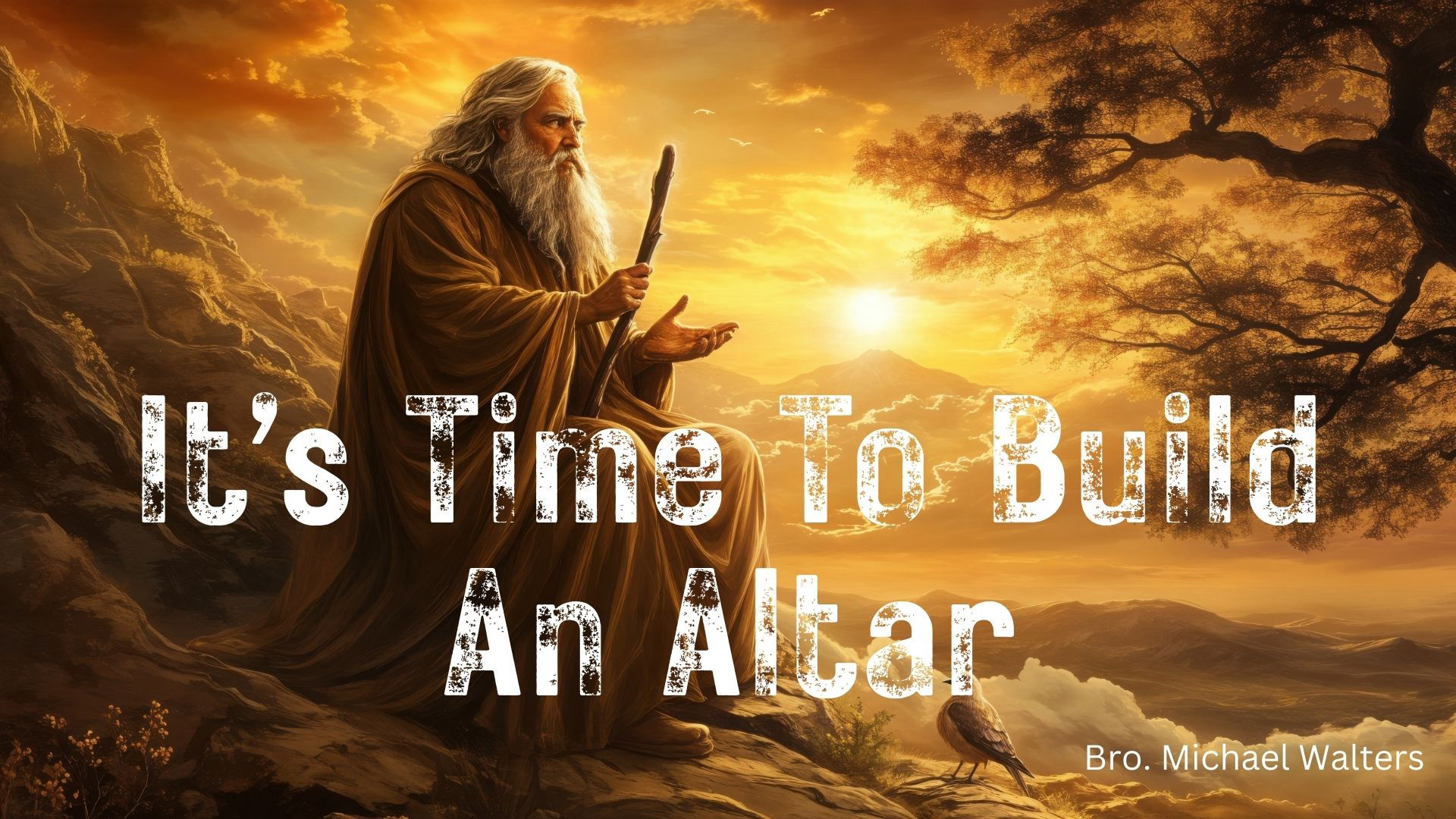 It's Time To Build An Altar